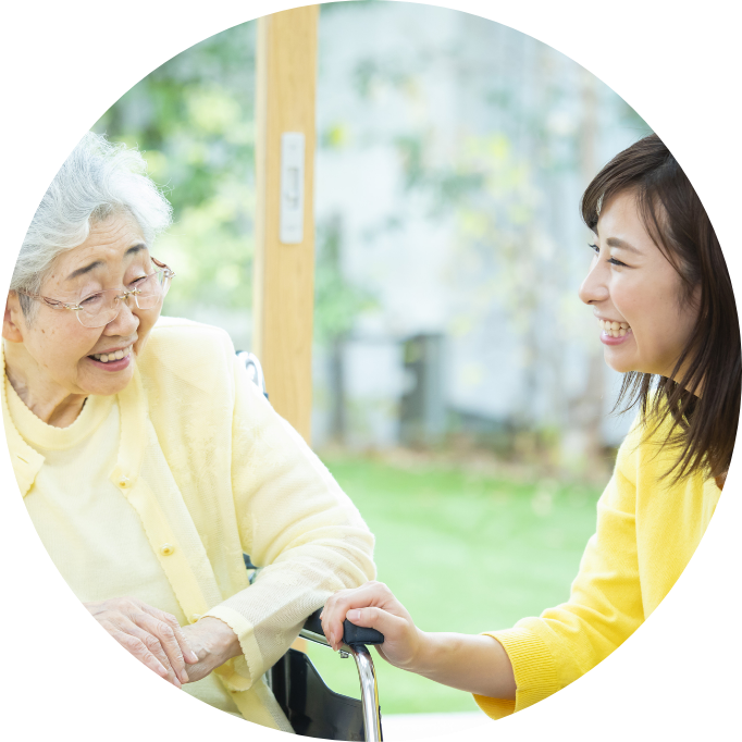 ご家族様面会のイメージ写真